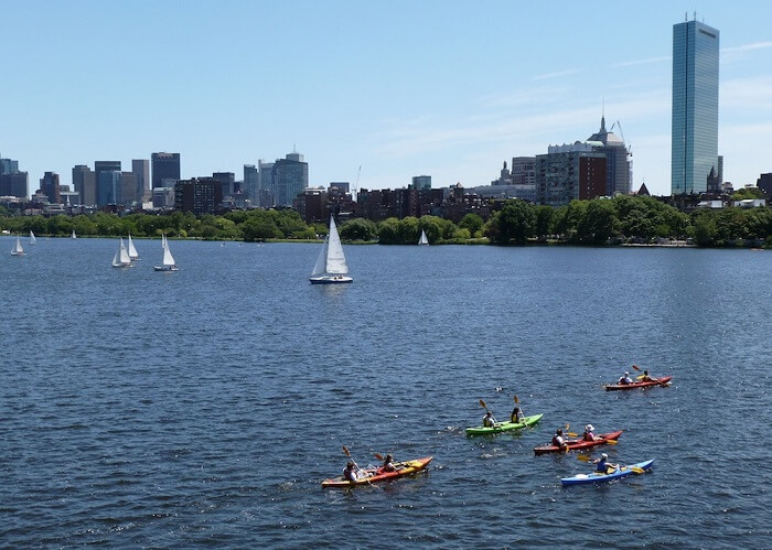 Kayaking Boston